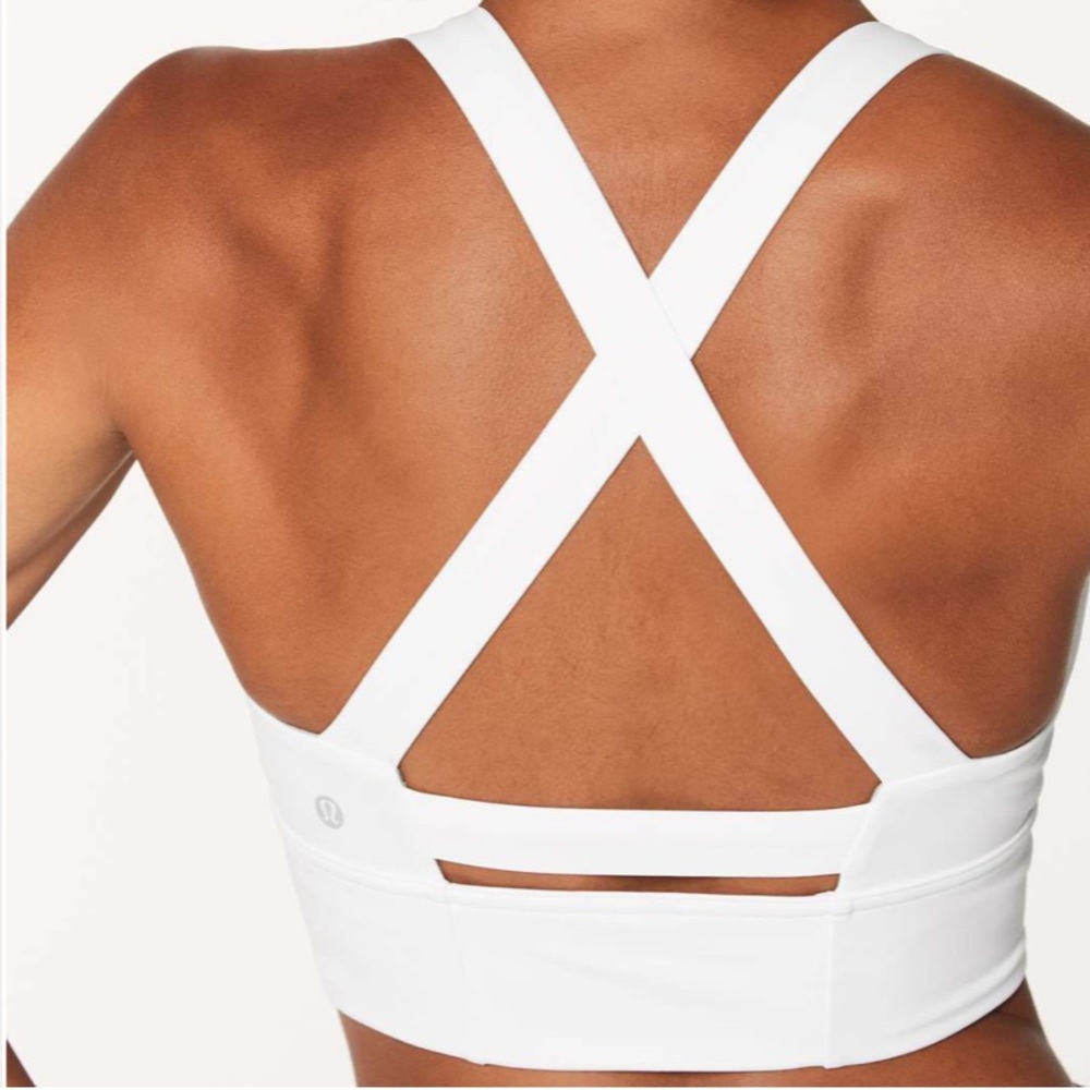 Lululemon Athletica White Sports Bra